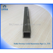 Seamless steel square tube and construction steel pipe